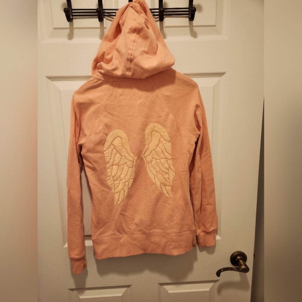 Victoria's Secret angel wing sequin hoodie